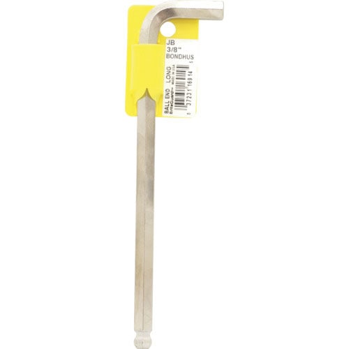 ボンダス　ボールポイント・Ｌ－レンチ　ロング　３／８インチ＿