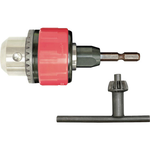 サンフラッグ　カラーグリップタイプキー付きドリルチャック１３．０＿