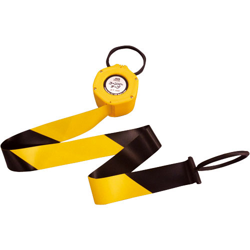 ジョブマスター　テープ式保安柵　コーンバーテープ＿