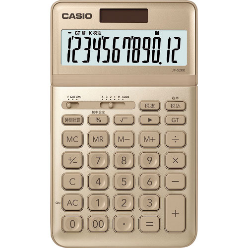 カシオ　スタイリッシュ電卓（ジャストタイプ１２桁）＿