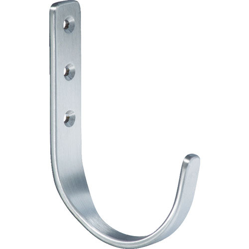 ＴＲＵＳＣＯ　大型フック　ＳＵＳ　ヘアライン　１０４ｍｍ＿