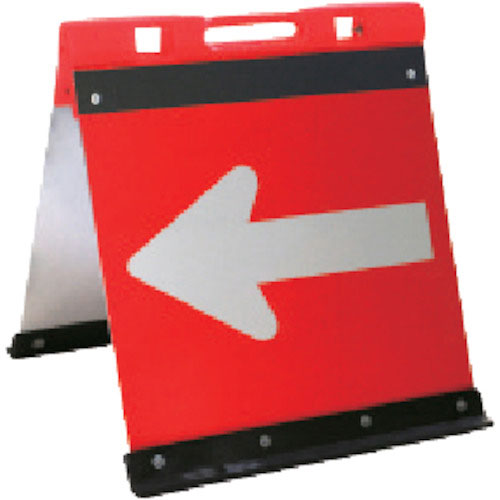 ＡＮＺＥＮ　方向指示板　アルミ方向指示板　折りたたみ式　４５０＊４５０　反射＿