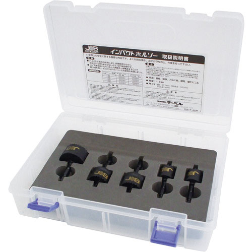 ジョブマスター　インパクトホールソー　５本セット＿