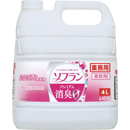 ライオン　ソフランプレミアム消臭　フローラルアロマの香り４Ｌ＿