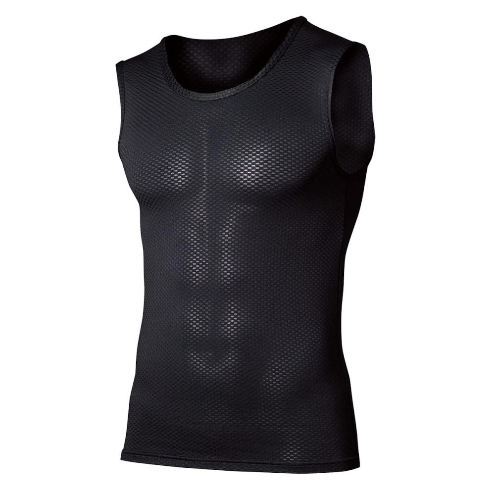 おたふく　３Ｄ　ノースリーブクルーシャツ　ブラック　ＬＬ　ＪＷ－５２０　１１．ＢＫ