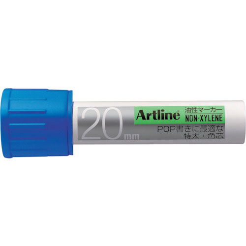 シヤチハタ　アートライン油性マーカー角２０　青＿