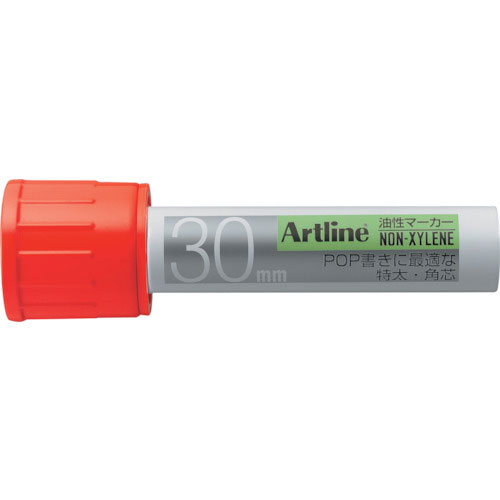 シヤチハタ　アートライン油性マーカー角３０　赤＿