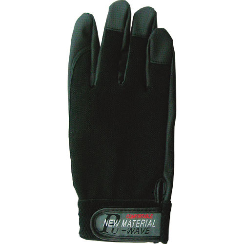 おたふく　Ｋ－１２　ブラック　ＰＵ合皮手袋　ＳＳ＿