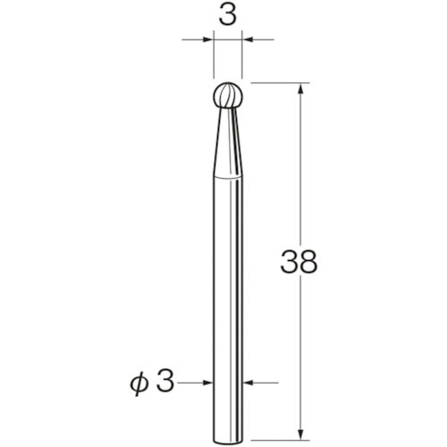 リューター　超硬カッターＫ３０１４＿