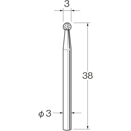 リューター　超硬カッターＫ３０２３＿