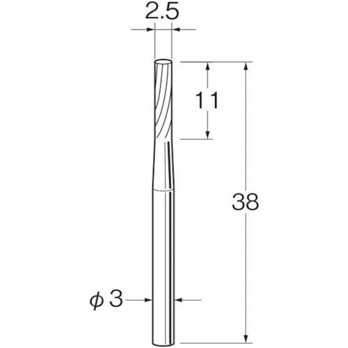 リューター　超硬カッターＫ３１１２＿