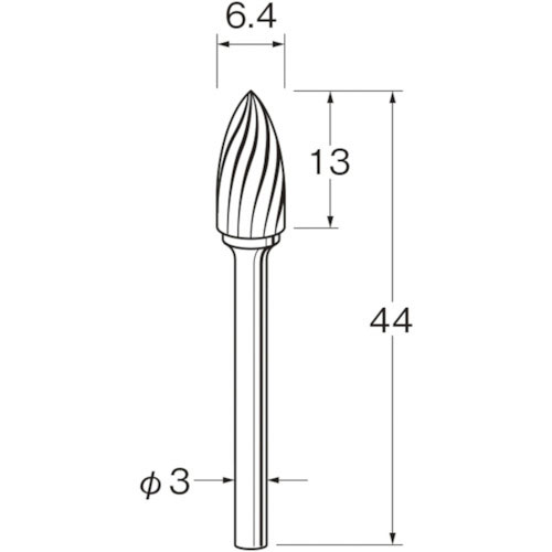 リューター　超硬カッターＫ３３１６＿