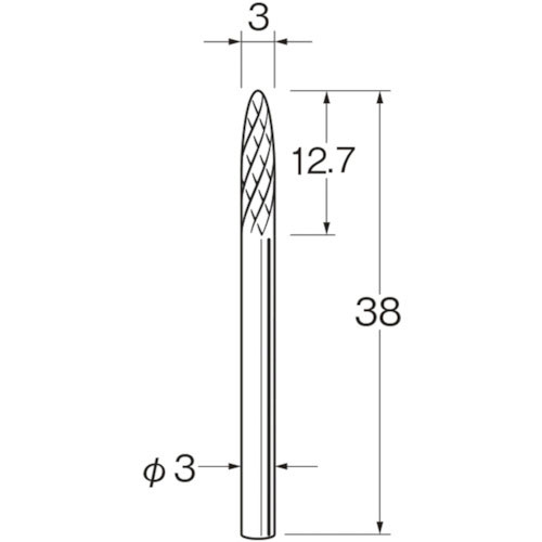 リューター　超硬カッターＫ３４２３＿