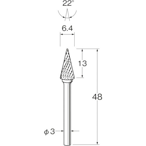 リューター　超硬カッターＫ３５２６＿