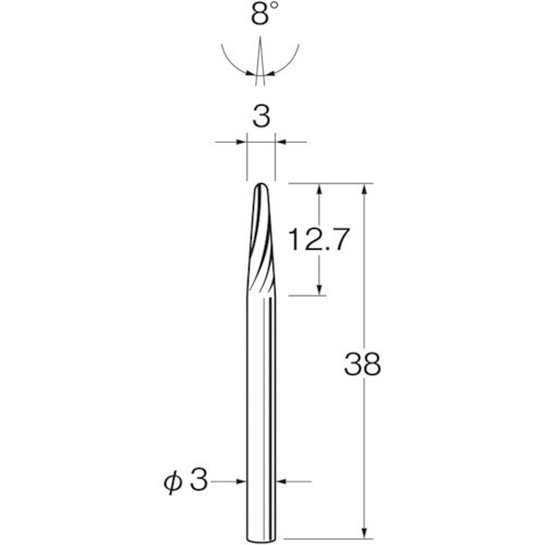 リューター　超硬カッターＫ３６１３＿