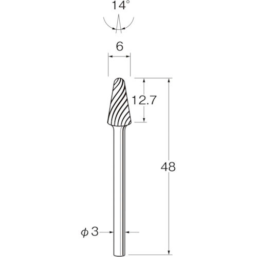 リューター　超硬カッターＫ３６１６＿