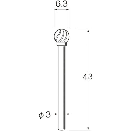 リューター　軽合金用超硬カッター＿