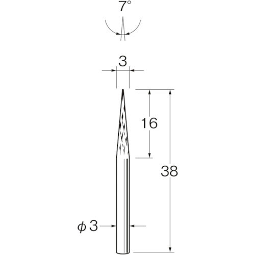 リューター　チタンアルミナコーティング超硬カッター＿