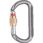ＡＬＰＩＮ　カラビナ　ＯＶＡＬＯ　スクリューロック　線径１２．５＿