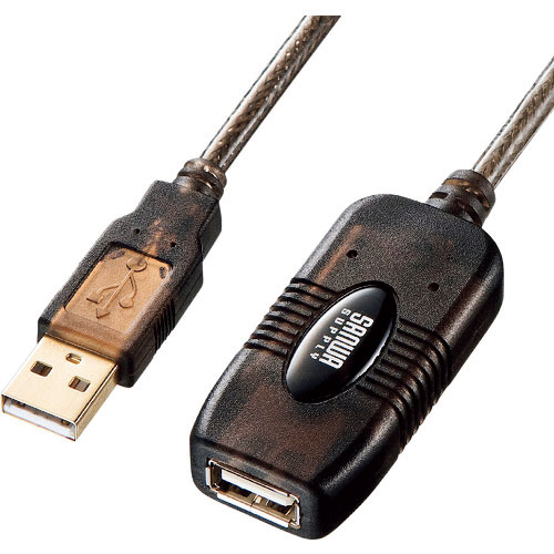 ＳＡＮＷＡ　３０ｍ延長ＵＳＢアクティブリピーターケーブル＿