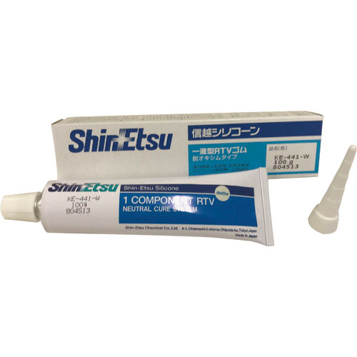 信越　一般工業用シリコーンシーリング剤　１００ｇ　ホワイト＿