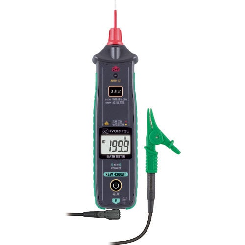 ＫＹＯＲＩＴＳＵ　４３００ＢＴ　簡易接地抵抗計（Ｂｌｕｅｔｏｏｔｈ搭載）＿