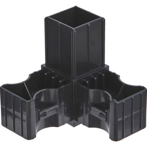 ＴＲＵＳＣＯ　リニア紙管用ジョイントＣ（３方向　穴あり）＿