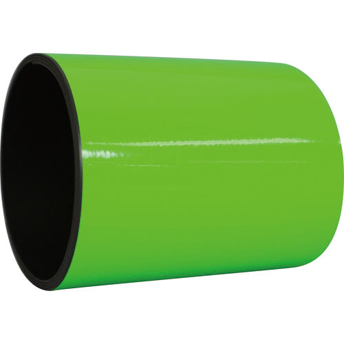 日東エルマテ　蛍光マグネットシート　１００ｍｍ×１ｍ　グリーン＿