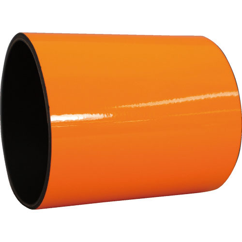 日東エルマテ　蛍光マグネットシート　１００ｍｍ×１ｍ　オレンジ＿