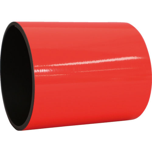 日東エルマテ　蛍光マグネットシート　１００ｍｍ×１ｍ　レッド＿