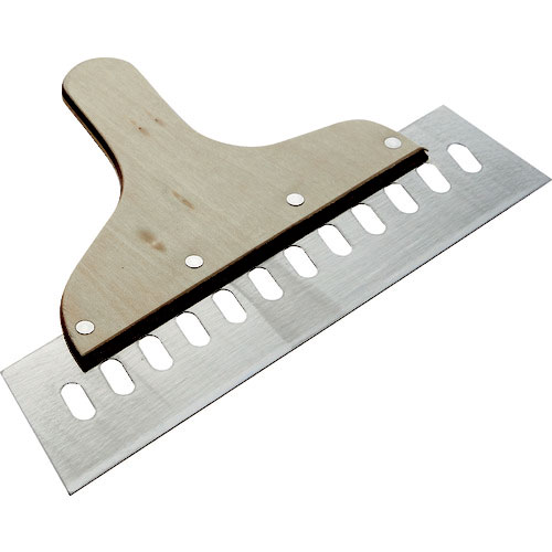 ＴＲＵＳＣＯ　軽量ステンレス地ベラ　穴あき　厚み１．２　幅３００ミリ＿