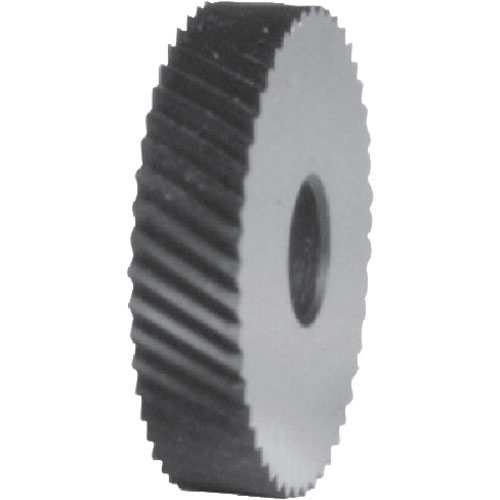 スーパーツール　転造小径加工用ローレット駒　平目　中目　ピッチ：１．０　外径Ａ：１２＿