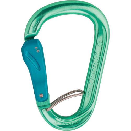 ＡＬＰＩＮ　カラビナ　ＨＭＳ　ＲＯＵＮＤ　スライドオートロックカラビナ（フック付き）グレーン＿