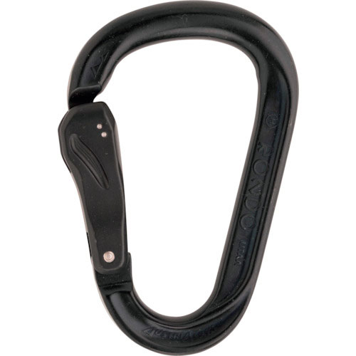 ＡＬＰＩＮ　カラビナ　ＨＭＳ　ＲＯＵＮＤ　スライドオートロックカラビナ　ブラック＿