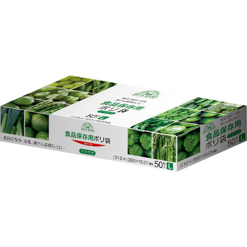 サニパック　スマートキッチン保存袋Ｌ箱入り５０枚＿