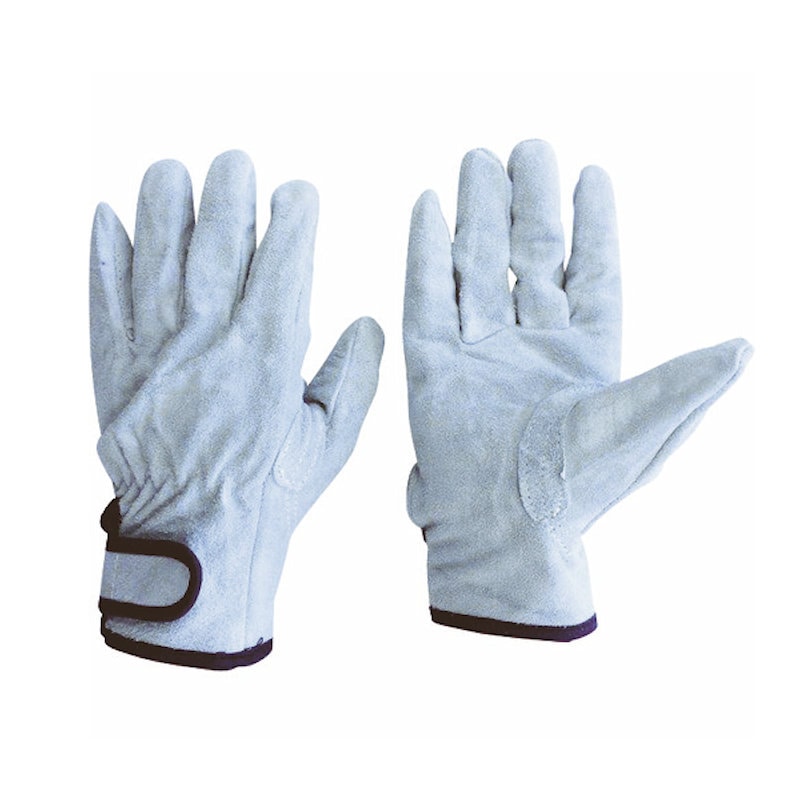 ユニワールド　革手工房　牛床革　黒当付マジック　Ｌ＿