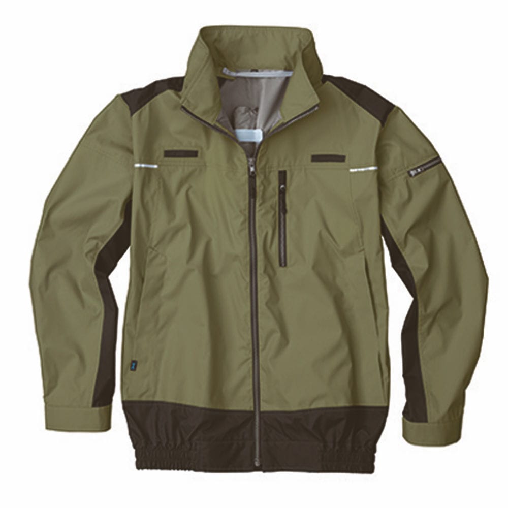 空調服　遮熱フルハーネス空調服　カーキグリーン　３Ｌ＿