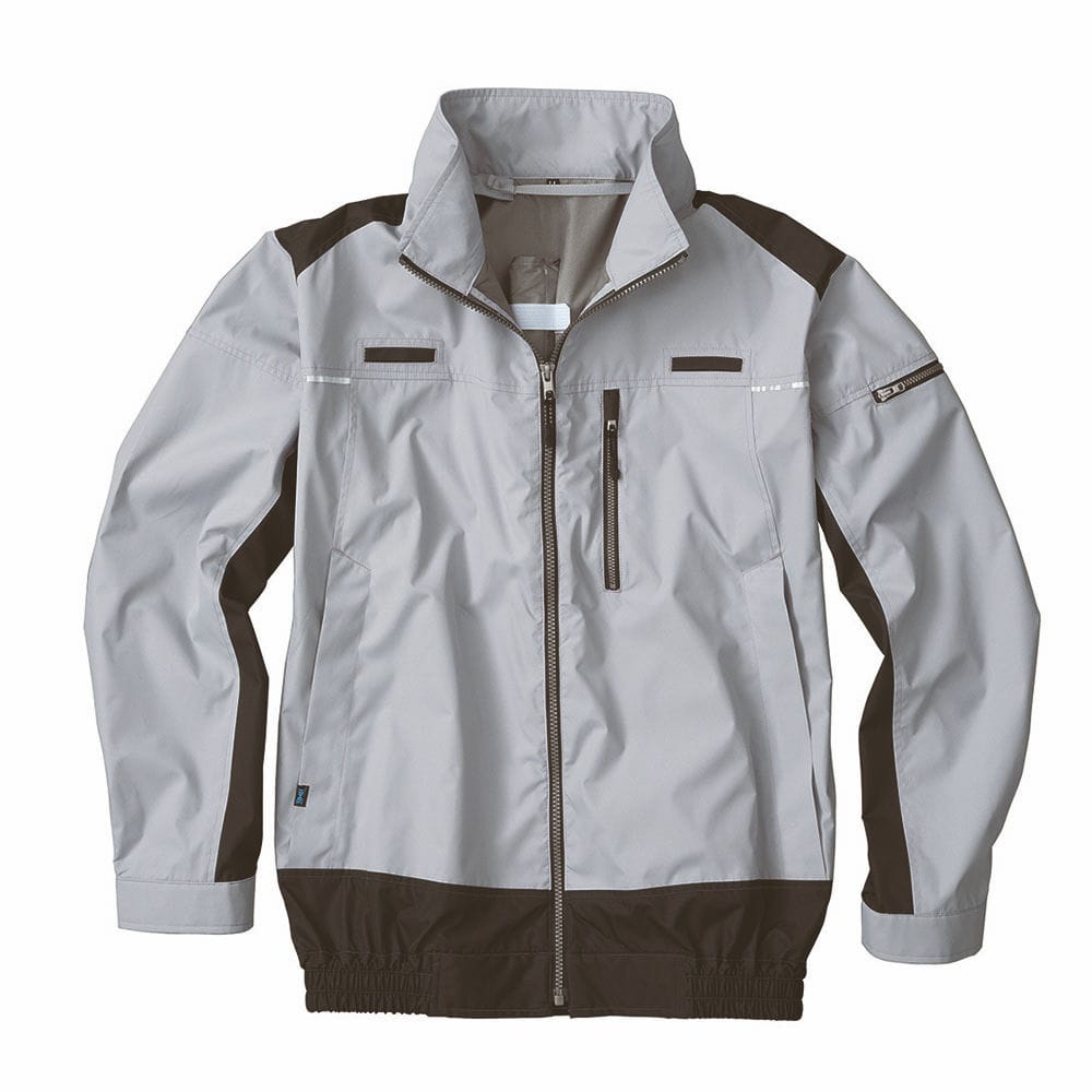 空調服　遮熱フルハーネス空調服　シルバー　４Ｌ＿