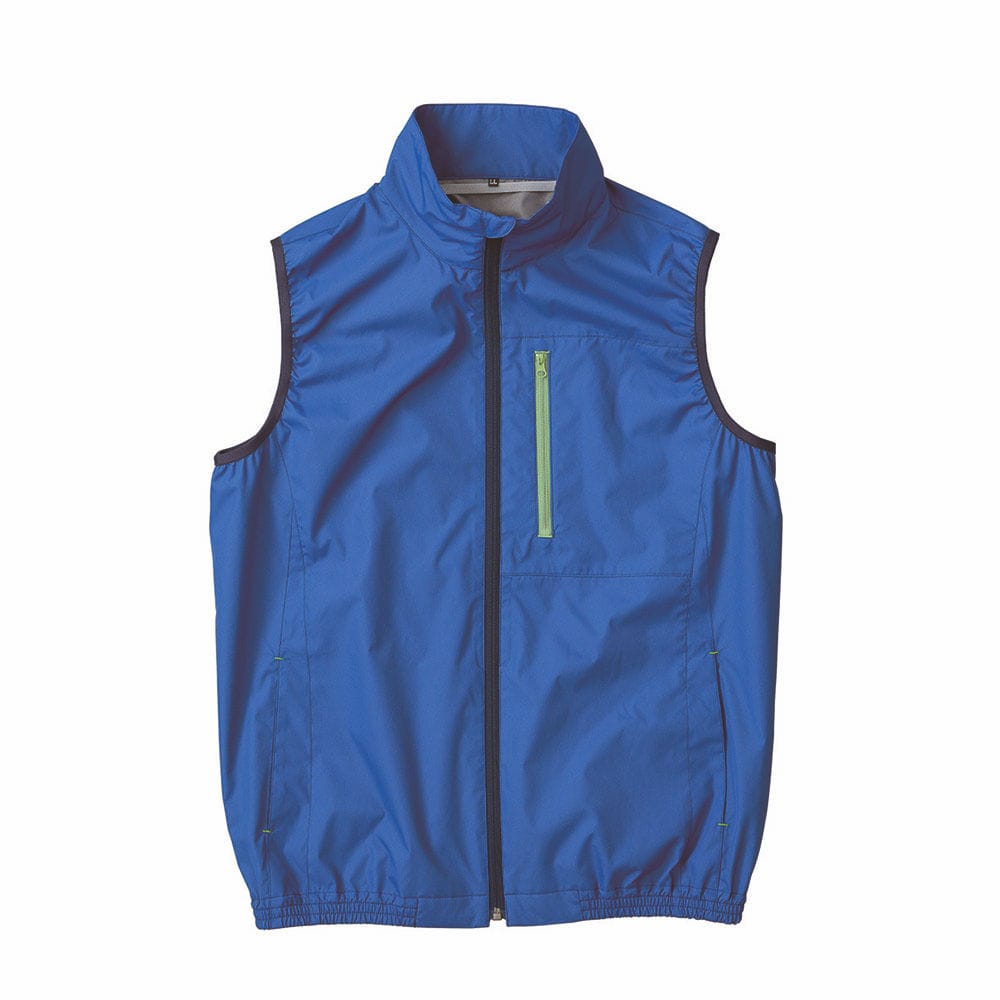 空調服　遮熱タチエリ空調ベスト　ブルー　Ｍ＿