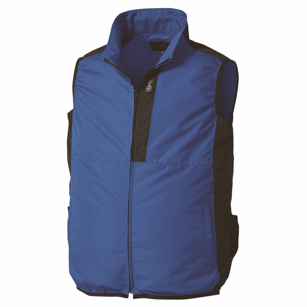 空調服　空調服　ベスト　ダークブルー　４Ｌ＿