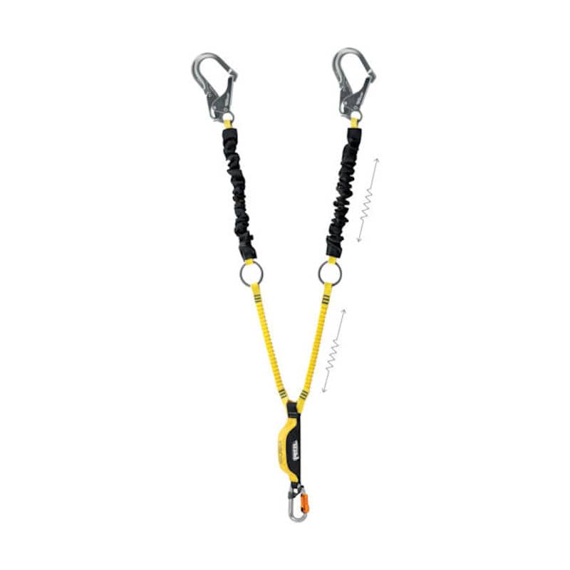 ＰＥＴＺＬ　ランヤード　アブソービカ－Ｙ　ＭＧＯ　タイバック＿