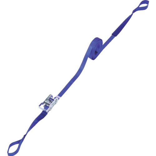 ＴＲＵＳＣＯ　ベルト荷締機（ＪＩＳ規格品）　２５ＭＭ幅　２５４ＫＧアイループタイプ＿