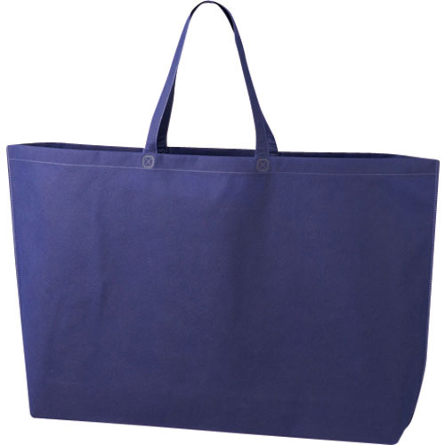 エーワン　シンプルトート　特大　紺＿
