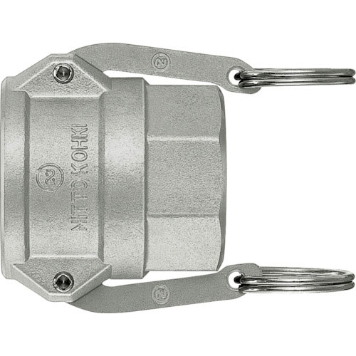 日東　レバーロックカプラ（おねじ取付用）　相手側取付サイズ：Ｒ１インチ（７９７７４）＿