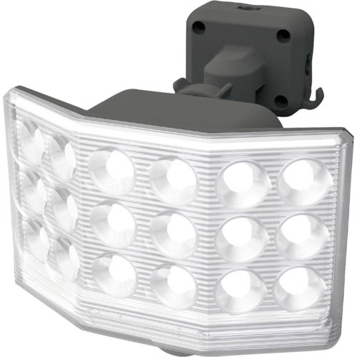 ライテックス　９Ｗワイド　フリーアーム式ＬＥＤ乾電池センサーライト＿