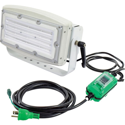 日動　スクエアライト１００Ｗ　電源装置一体型　昼白色　調光式＿