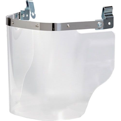 ＴＲＵＳＣＯ　ヘルメット取付型大型防災面　クリア（前面プレートなし）＿