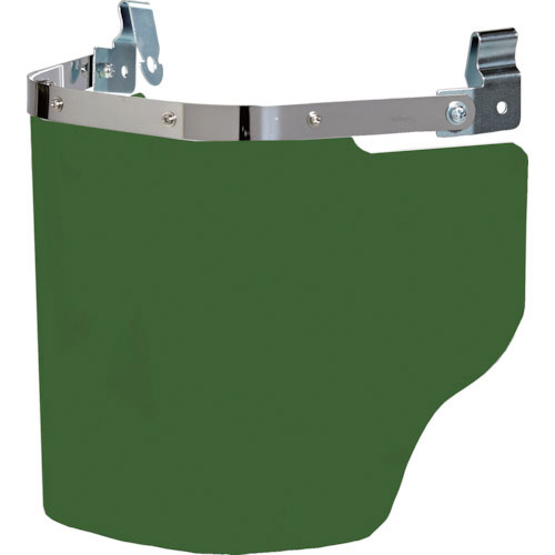 ＴＲＵＳＣＯ　ヘルメット取付型大型防災面　グリーン（前面プレートなし）＿