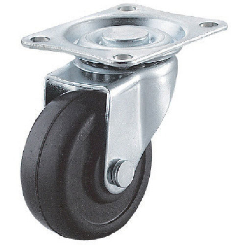 ユーエイ　キャスター自在車　径５０ゴム車輪＿