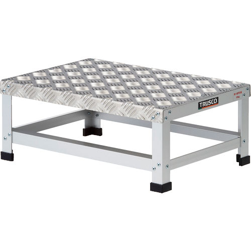 ＴＲＵＳＣＯ　ローハイシステムステップ　アルミ製足踏台　５００Ｘ３５０ＸＨ２００＿